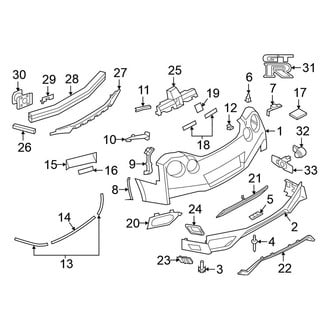 Nissan OE - Rear Bumper - Bumper & Components (Premium)