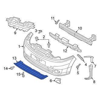 Nissan OE - Front Valance Panel
