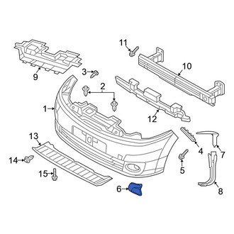 Nissan OE - Front Tow Hook Cover