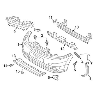 Nissan OE - Front Bumper - Bumper & Components