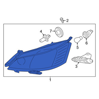 Nissan OE - Front Left Headlight Assembly