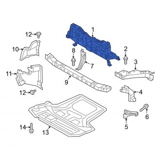 Nissan NV Radiator Supports — CARiD.com