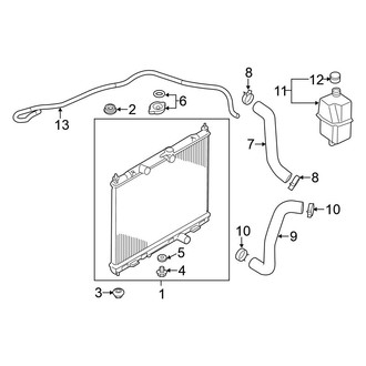 Nissan OE - Cooling - Radiator & Components