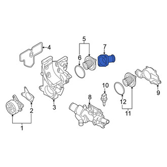Nissan OE - Upper Engine Coolant Thermostat Housing