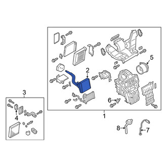 Nissan OE - HVAC Heater Core