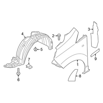 Nissan OE - Fender - Exterior Trim