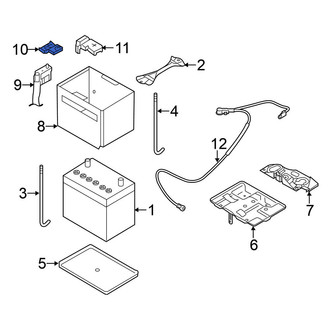 Nissan OE - Battery Cable Terminal End
