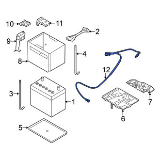 Nissan OE - Battery Cable
