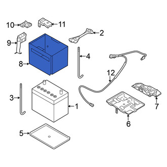 Nissan OE - Battery Cover