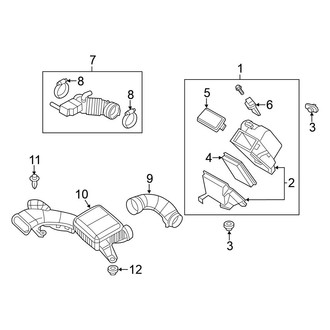 Nissan OE - Engine / Transaxle - Air Intake