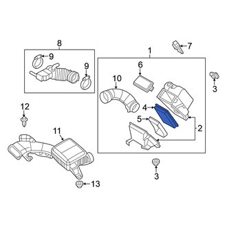 Nissan OE - Engine Air Filter