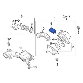 Nissan OE - Air Filter Housing