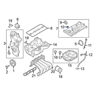 Nissan OE - PCV Valve Grommet
