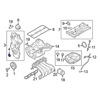 Nissan OE - Engine Crankshaft Seal