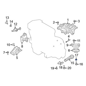 Nissan OE - Steering Column Washer