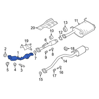 Nissan OE - Catalytic Converter