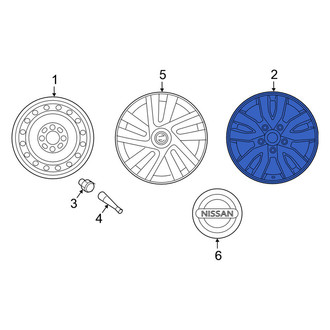 Nissan OE - Wheel