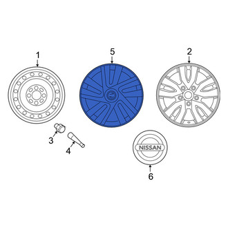 Nissan OE - Wheel Cover