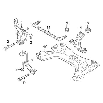 Nissan OE - Front Suspension - Suspension Components (1.6L / 2.0L)
