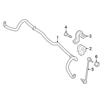 Nissan OE - Front Suspension - Stabilizer Bar & Components