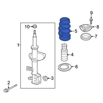Nissan OE - Front Coil Spring