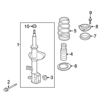 Nissan OE - Front Suspension - Struts & Components