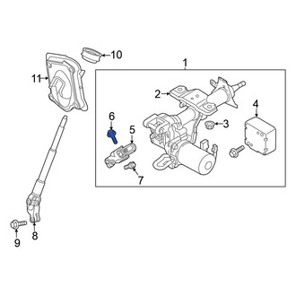 Nissan OE - Upper Steering Shaft Bolt