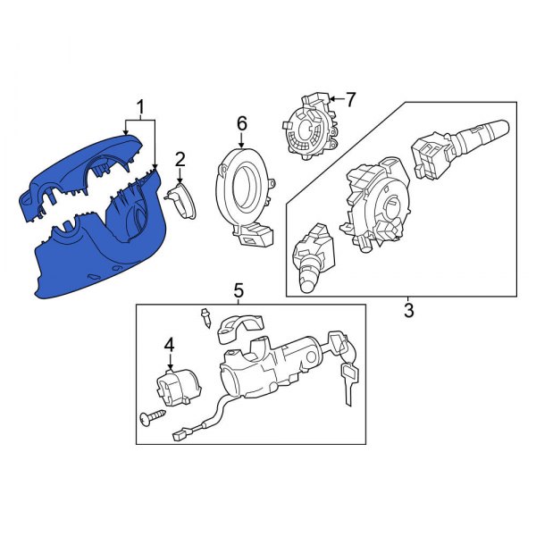 Steering Column Cover