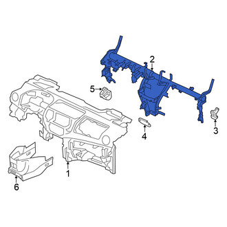 Nissan OE - Right Instrument Panel Reinforcement