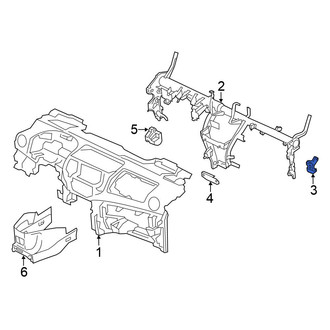 Nissan OE - Right Instrument Panel Reinforcement