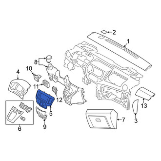 Nissan OE - Radio Bezel