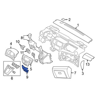 Nissan OE - Left Lower Instrument Panel Cover