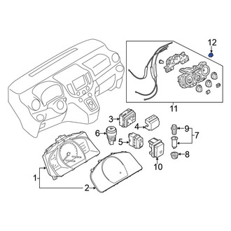 Nissan OE - HVAC Heater Control Knob