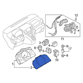 Nissan OE - Instrument Panel Lens