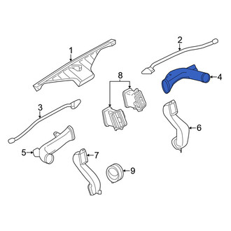 Nissan OE - Right Instrument Panel Air Duct