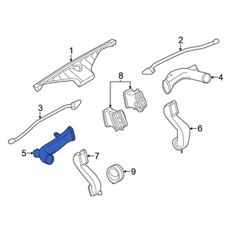 Nissan OE - Left Instrument Panel Air Duct