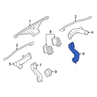 Nissan OE - Right Instrument Panel Air Duct