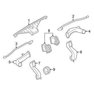 Nissan OE - Instrument Panel - Ducts
