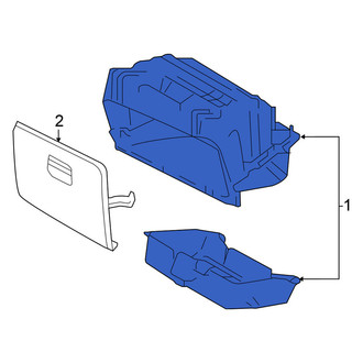 Nissan OE - Front Glove Box