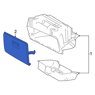 Nissan OE - Front Glove Box Door
