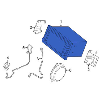 Nissan OE - Radio Control Unit