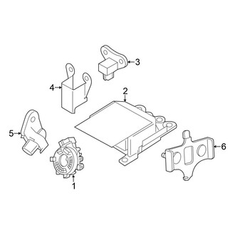 Nissan OE - Restraint Systems - Air Bag Components (Modules & Sensors)