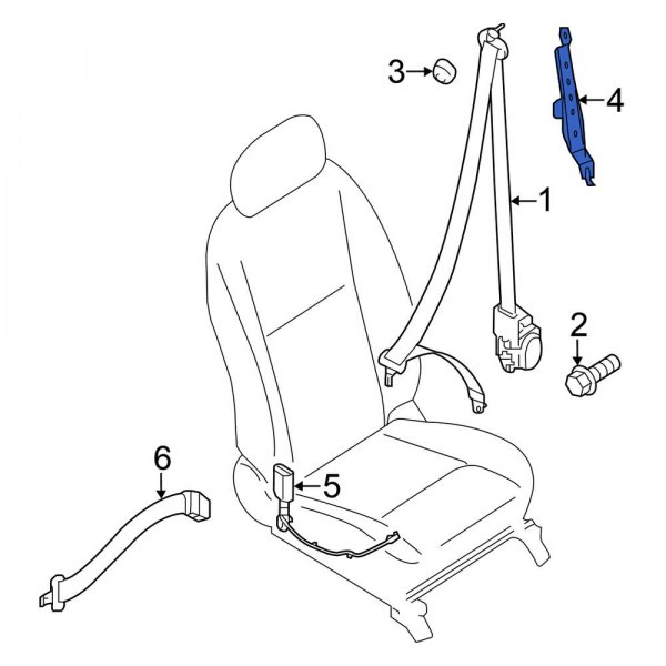 Seat Belt Height Adjuster