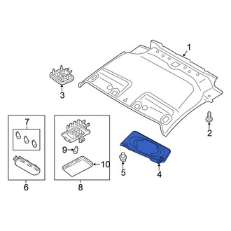 Nissan OE - Left Sun Visor