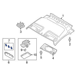 Nissan OE - Rear Trunk Light Bulb