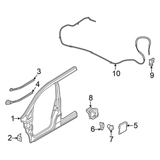Nissan OE - Pillars, Rocker & Floor - Aperture Panel