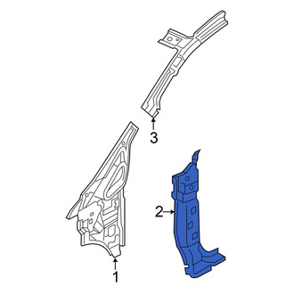 Nissan OE - Right Body A-Pillar Reinforcement
