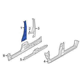 Nissan OE - Left Body B-Pillar