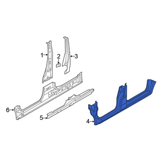 Nissan OE - Left Outer Rocker Panel