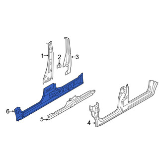 Nissan OE - Left Inner Rocker Panel
